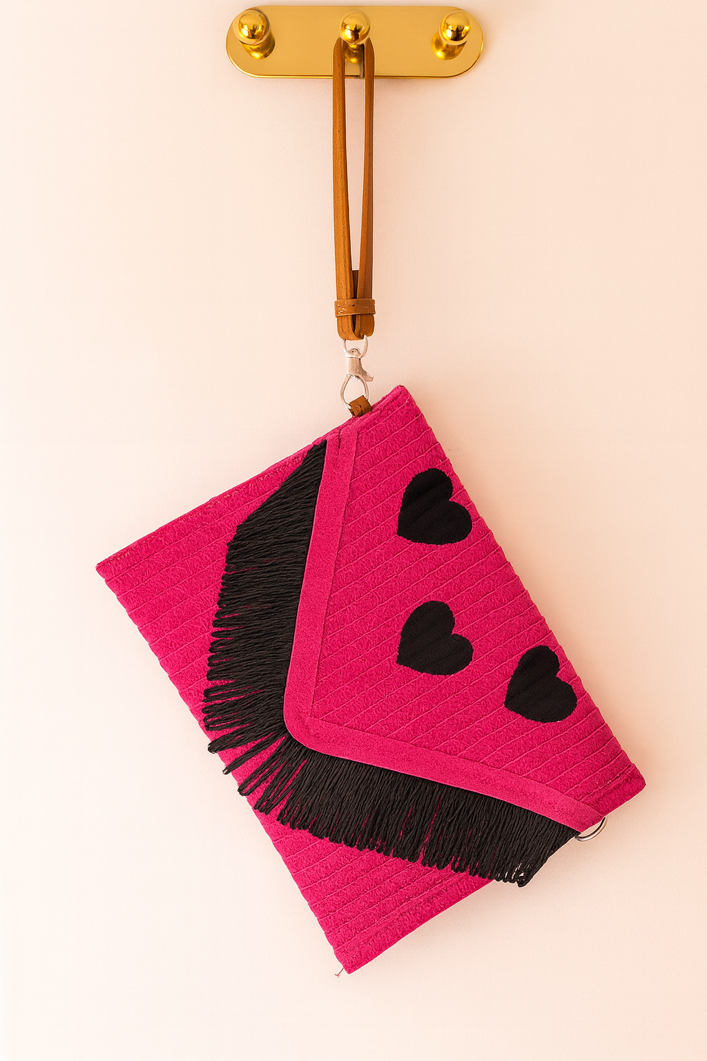 Borsa Clutch “Amour Noir”