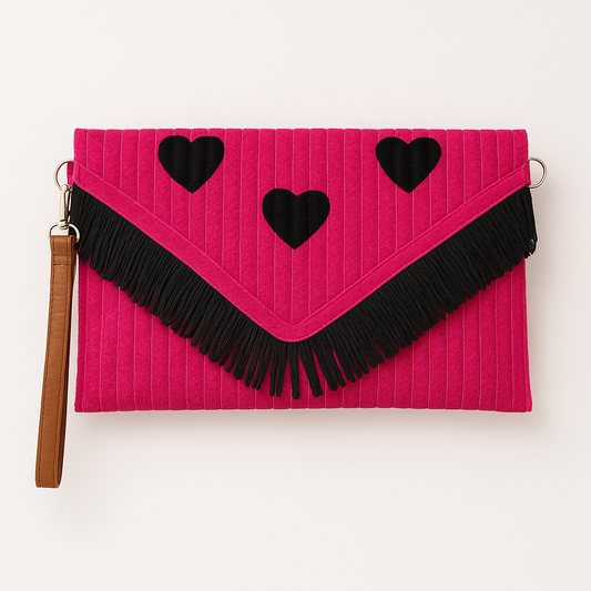 Borsa Clutch “Amour Noir”
